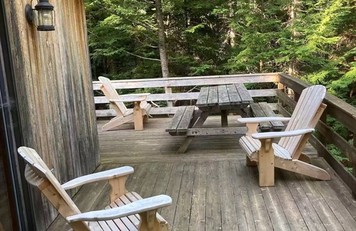 Mount Desert Cabina | Private Lake Access near Acadia National Park - 3 bedrooms available