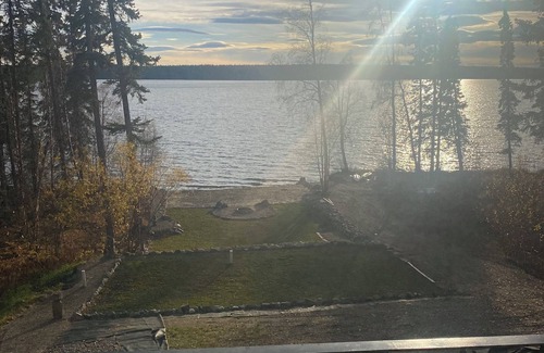 Watson Lake Cabaña | Private Lake front home, hiking, fishing, lake life