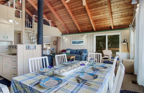 Lake Leelanau Cabaña | Private Beachfront cottage on Lake Michigan Good Harbor Bay south of Leland