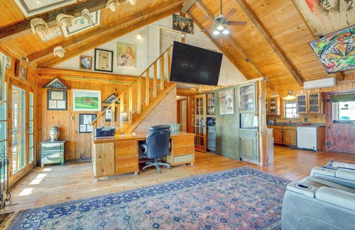 Grant Cabina | Private Lake On-Site: Secluded Retreat in Grant!