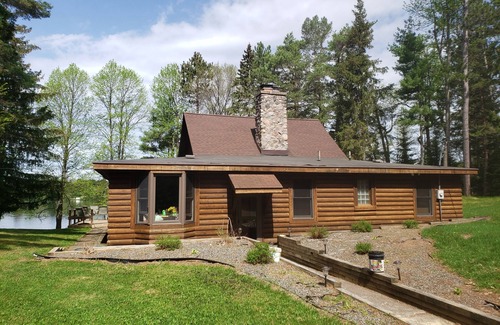 Mercer Cabina | Finca privada frente al lago en la península de 8 acres