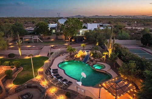 North Scottsdale Casa | Private Movie Theater, Luxury Pool, Hot Tub