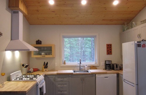 Irondale Casa | Private new 4 season oasis nestled amongst the trees close to Haliburton Village
