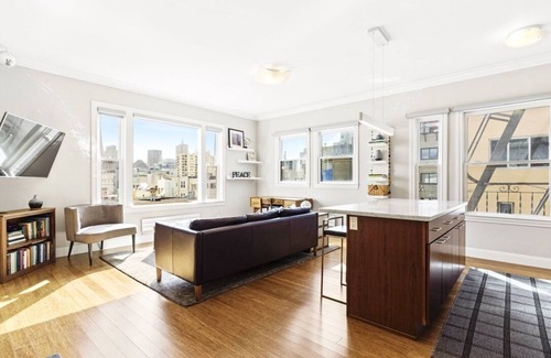 Nob Hill Apartamento | Private Nob Hill Room w/ Rooftop Views Near FiDi!