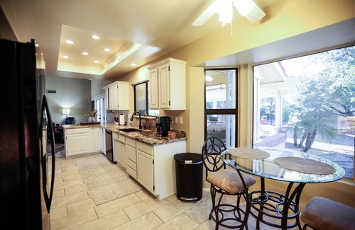 Sun City West Casa | Private oasis to relax in the sun.