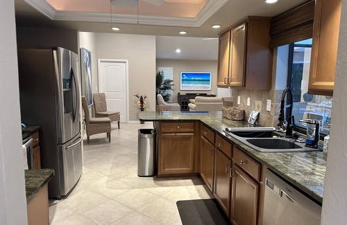 Palm River Estates Casa | Private oasis w/ heated saltwater pool close to the beach in great neighborhood