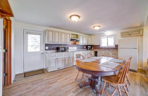 Tefft Casa | Private Patios and Sunset Views Francesville Home