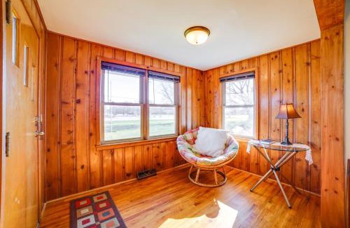 Tefft Casa | Private Patios and Sunset Views Francesville Home