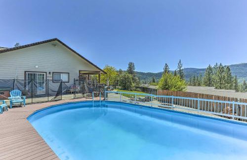 Weaverville Casa | Private Pool and Game Room Family Weaverville Gem