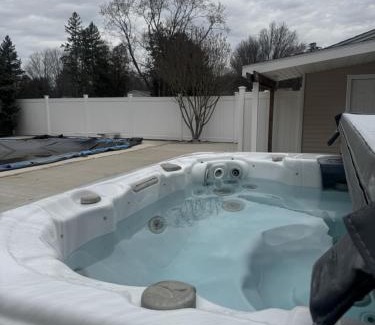 Fennville Casa | Private pool oasis - hot tub - great location
