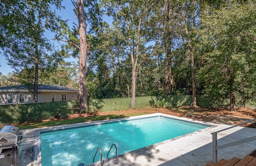 Tallahassee Casa | Private Pool - Walk to FSU Campus - Hot Tub