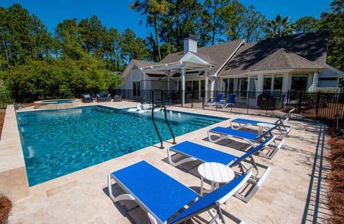 Palmetto Dunes Casa | Casa 5BR / 5BA completamente renovada en una comunidad cerrada en Hilton Head Island