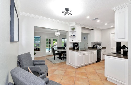 Sarasota Springs Casa | Private Retreat! 3D Tour! New Hot Tub & Salt Water Pool!