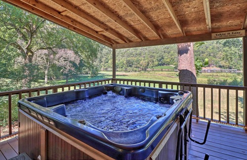 Boswell Cabina | ¡NUEVO! Mountain View Cabin w / Porche en el río Blanco!