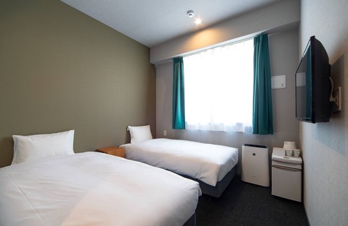 Kitahorie Hotel | Private room Dog friendly twin room Bath t / Osaka Ōsaka
