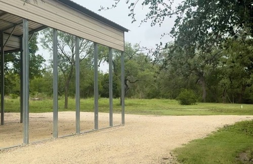 Castroville Casa | Private RV site in Castroville with water and electric hookups, grill, fire pit