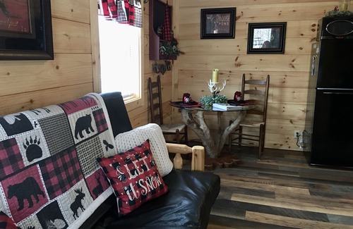 Bladensburg Cabina | Private Secluded Cabin w/hot tub