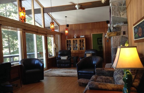 Minden Hills Cabaña | Private setting with great Internet