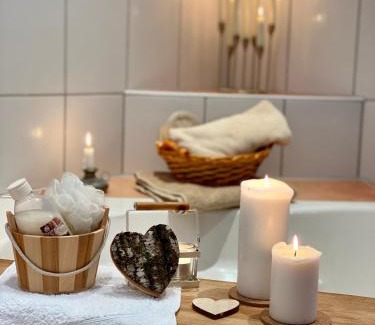 Schrozberg Apartamento | Private Spa mit Sauna und Whirlpool