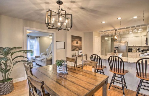 Conway Casa | Amplia casa, lote privado de 2 acres, jacuzzi, aire acondicionado, listo para que su familia lo disfrute