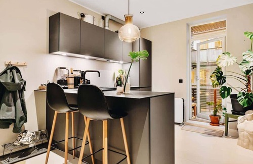 Bergenhus Apartamento | Private terrace - 600 meters to Bryggen - Modern