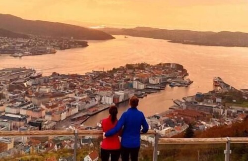 Bergenhus Apartamento | Private terrace - 600 meters to Bryggen - Modern