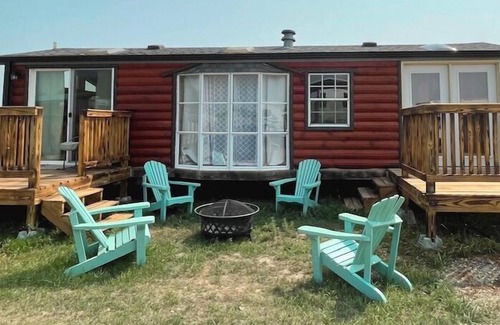 Platte Alquiler De RV | Private Tiny Home with deck, fire pit & patio near Platte Creek Recreation area