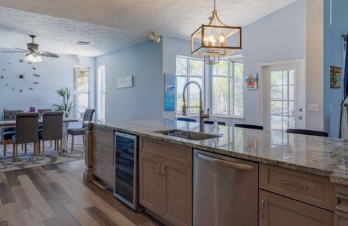 White City Casa | Private Tropical Oasis 4/2 Home with Resort Style Pool & Waterslide