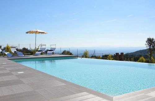 Pieve di Chio Villa | Preciosa casa de vacaciones privada con jacuzzi, piscina privada, A/C, WIFI, TV, cerca de Arezzo