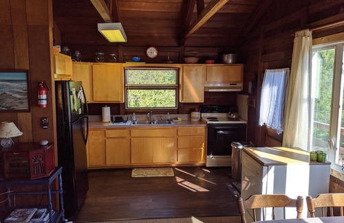 Birch Harbor Cabaña | Privada Cottage Waterfront Redwood en Harbor Cerca de Acadia (Schoodic Point)