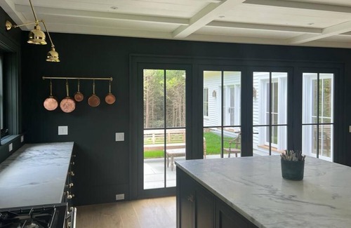 Litchfield Casa | Private wooded family retreat with pool along picturesque river