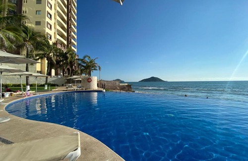 Marina Mazatlán Apartamento | PRL Depa frente al mar