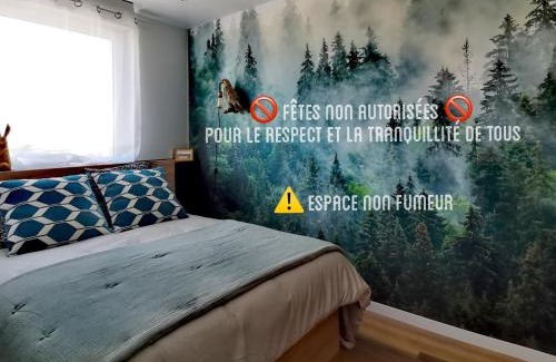 Haussonville-Blandan-Mon Desert-Saurupt Apartamento | Proche Nancy centre, à quelques pas des Thermes et du campus ARTEM, appartement calme avec parking gratuit