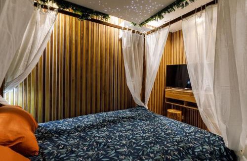 Mantes-la-Jolie Apartamento | Proche Paris - Style Bali 350 m gare Mantes