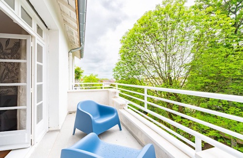 Dijon Apartamento | Proche Place Darcy, Adorable Deux Pièces au Calme, Avec Terrasse et vue Jardin