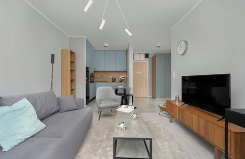 Psie Pole Apartamento | Promenades Green | Wrocław | Stylish Apartment | Parking