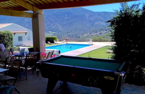 Mollans-sur-Ouveze Apartamento | Estudio con vista y piscina en Provence-Ventoux. Pas du Ventoux, Col de Veaux