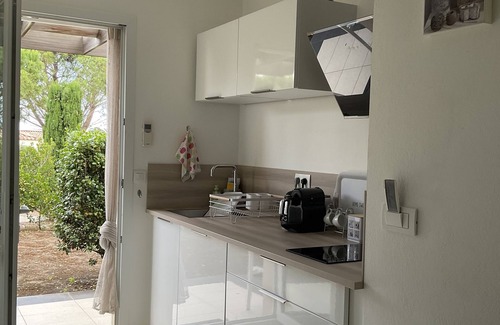 Lozari Casa | Prox ILE ROUSSE Small 2bedroom villa 4/6pers in Residence-Club at Lozari Beach