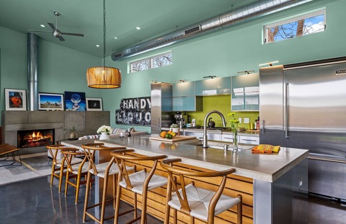 Fredericksburg Casa | Publicado en DWELL! La casa del arte! InTown, PISCINA, Perfect f / GIRLS, PAREJAS,