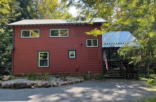Thendara Casa | Puchers Place - Spacious, waterfront home on a private non-motorized lake
