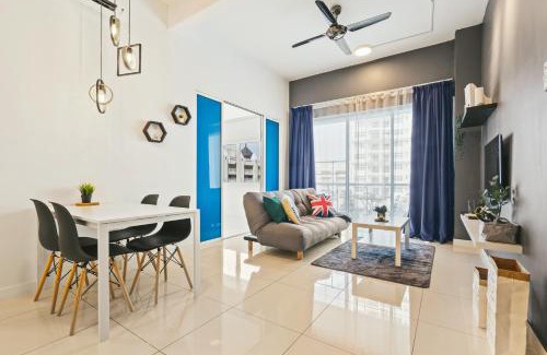 Bandar Puchong Jaya Apartamento | Puchong Skypod Residence, 1-5 pax with Balcony Unit, Walking Distance to IOI Mall, 10min Drive to Sunway