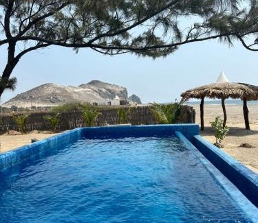 Salina Cruz Apartamento | Punta Conejo Casa Cielo frente a la playa