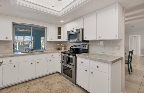 Punta Gorda Casa | Punta Gorda 3-Bedroom Canalfront Pool Home with Dock
