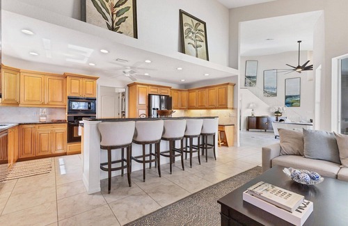 Punta Gorda Casa | Punta Gorda Isles 4-Bedroom Private Pool Home on Canal with Boat Dock