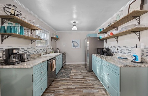 Garden City Casa | Pura Vida 4 Blocks 2 Sea Fire Pit Golf Cart Option