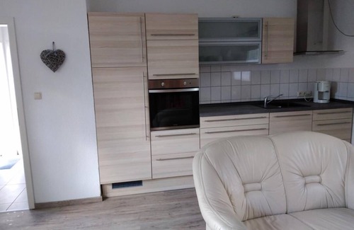 Mohlau Apartamento | Pure vacation in our "See-Ferienwohnung 1" directly at the Möhlauer See. The apartment has approx. 40 square meters of living space