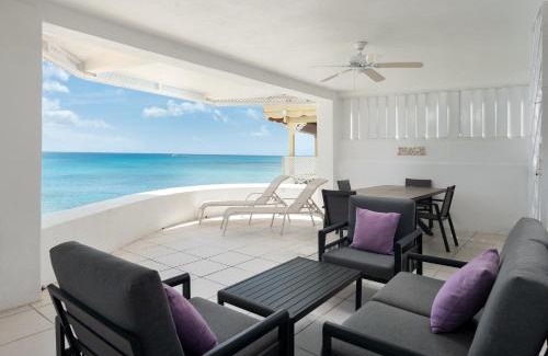 Little Battaleys Villa | Purple Rain - Direct Seaviews, 2 Bedroom, 2 Bathroom, 3 Terrace Beachfront Bliss