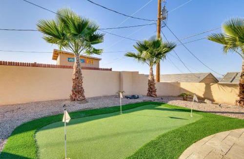 Lake Havasu City Casa | Putting Green and Mtn View Lake Havasu City Home!