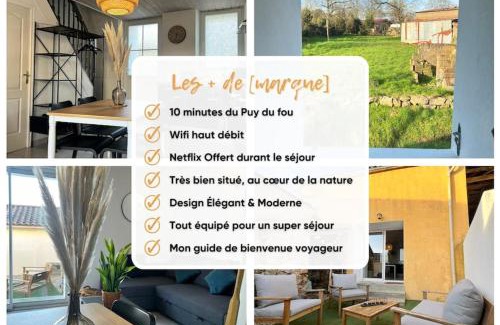 Les Herbiers Apartamento | Puy du fou (10 min) - Nature - T3 L'étape du Puy