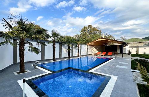 Gabala Villa | Qafqaz Palm A-Frame Retreat